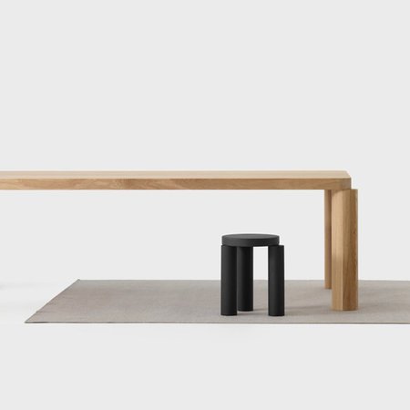 Offset Dining Table by Resident