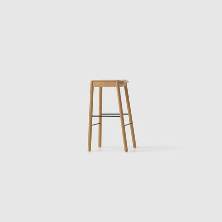 Tangerine Stool by Resident