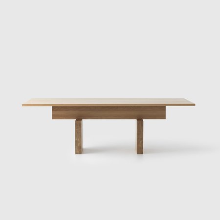 Plane Dining Table Rectangle by Resident